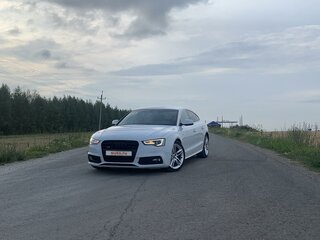 2014 Audi A5 I (8T) Рестайлинг, белый, 2350000 рублей, вид 2