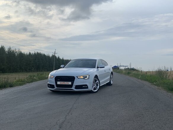 2014 Audi A5 I (8T) Рестайлинг, белый, 2350000 рублей - вид 1