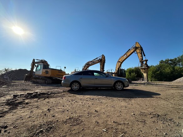 2008 Audi A6 III (C6), серый, 1000000 рублей - вид 4