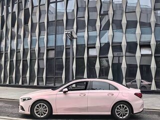 2021 Mercedes-Benz A-Класс 180 Long IV (W177), розовый, 1700000 рублей, вид 3