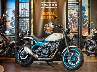 2026 Royal Enfield Guerrilla 450, голубой, 559000 рублей, вид 1