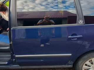 2005 Volkswagen Sharan I Рестайлинг 2, синий, 600000 рублей, вид 4