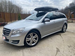 2010 Mercedes-Benz R-Класс 350 Long I Рестайлинг 2, серебристый, 2990000 рублей, вид 3