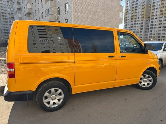 2008 Volkswagen Transporter, жёлтый, 1450000 рублей - вид 6