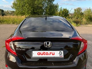 2016 Honda Civic X, чёрный, 1650000 рублей, вид 4