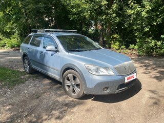 2010 Skoda Octavia Scout II (A5) Рестайлинг, голубой, 1170000 рублей, вид 3