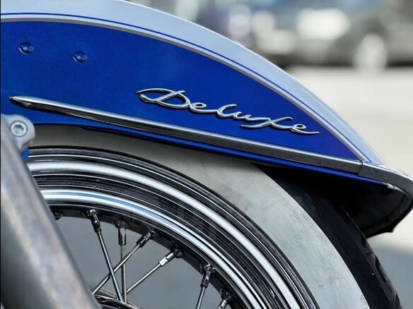 2010 Harley-Davidson Softail Deluxe, пурпурный, 1350000 рублей - вид 12
