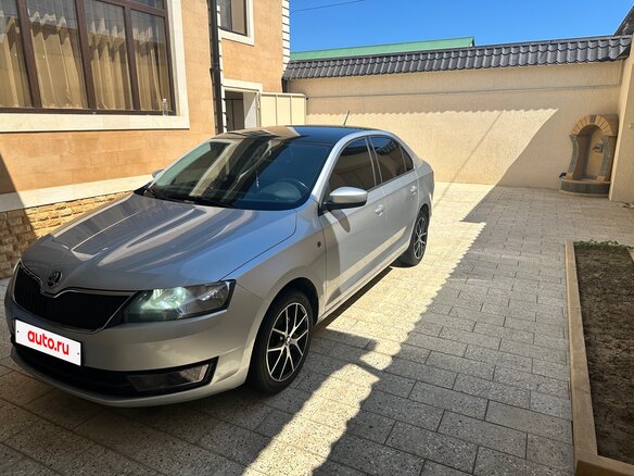 2016 Skoda Rapid I, серебристый, 1050000 рублей - вид 1