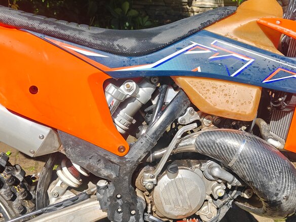 2022 KTM 150 XC-W, красный, 500000 рублей - вид 9