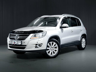 2009 Volkswagen Tiguan I, серебристый, 950000 рублей, вид 3