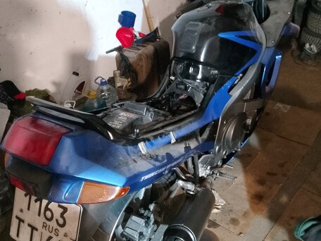 1993 Kawasaki ZZR 400, синий, 239000 рублей, вид 3