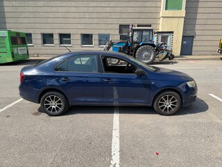 2015 Skoda Rapid I, синий, 385000 рублей, вид 5