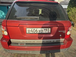 2007 Land Rover Range Rover Sport I, красный, 1300000 рублей, вид 1