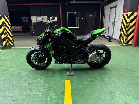 2017 Kawasaki Z 1000, зелёный, 1180000 рублей, вид 2