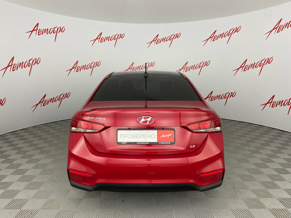 2017 Hyundai Solaris II, красный - вид 3