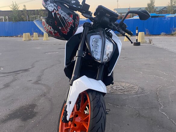 2020 KTM 390 Duke, белый, 530000 рублей - вид 8