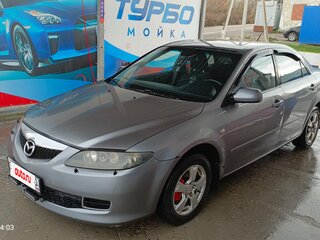 2007 Mazda 6 I (GG) Рестайлинг, серый, 415000 рублей, вид 4