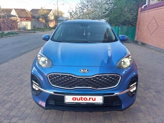 2018 Kia Sportage IV Рестайлинг, синий, 1700000 рублей, вид 1