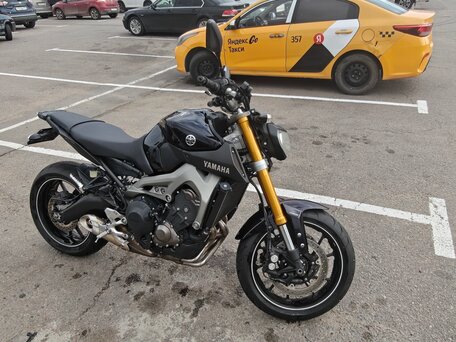 2014 Yamaha MT-09 (FZ-09), чёрный, 700000 рублей, вид 4