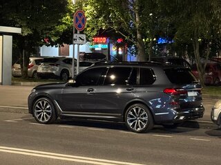 2019 BMW X7 M50d I (G07), серый, 6500000 рублей, вид 5