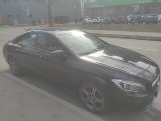 2018 Mercedes-Benz CLA 200 I (C117, X117) Рестайлинг, синий, 1500000 рублей, вид 4
