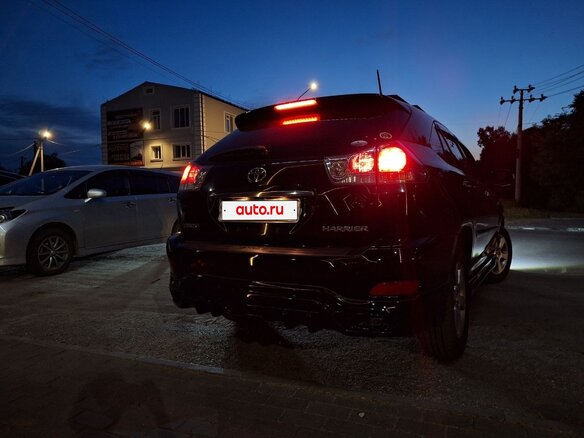 2008 Toyota Harrier II (XU30), чёрный, 1700000 рублей - вид 17