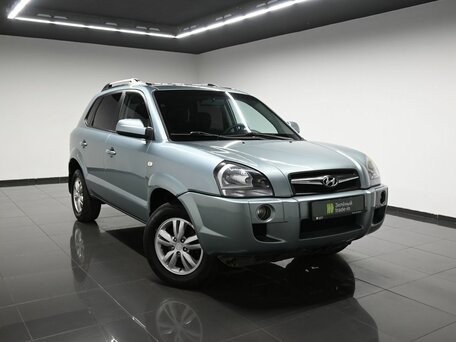 2008 Hyundai Tucson I, голубой, 795000 рублей, вид 5