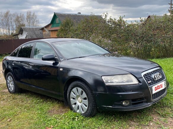 2008 Audi A6 III (C6), чёрный, 720000 рублей - вид 2