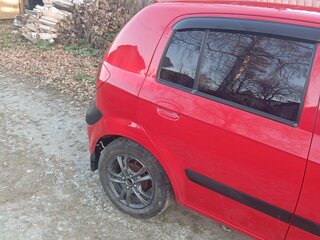 2009 Hyundai Getz I Рестайлинг, красный, 560000 рублей, вид 4