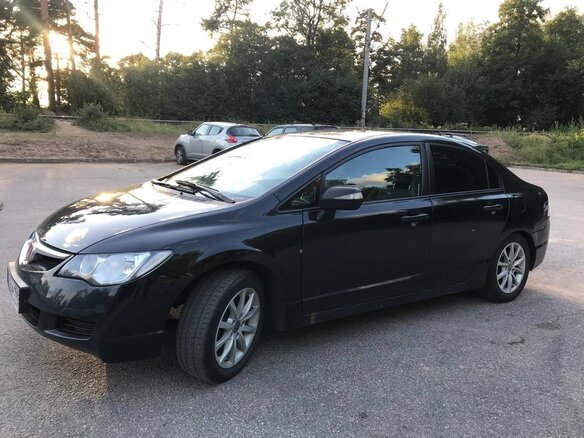 2008 Honda Civic VIII, чёрный, 640000 рублей - вид 16