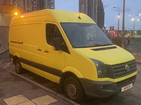 2012 Volkswagen Crafter, жёлтый, 1125000 рублей, вид 2