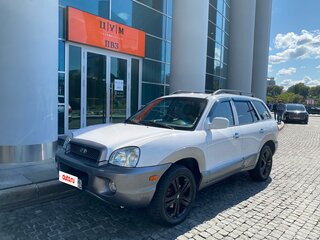 2003 Hyundai Santa Fe I, белый, 900000 рублей, вид 5