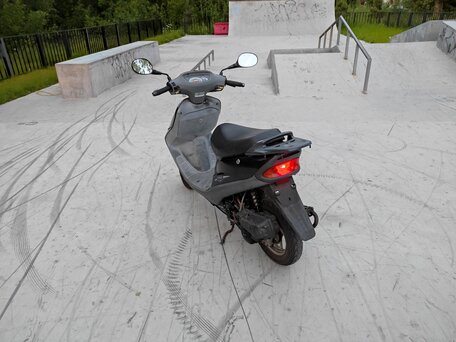 2004 Honda Tact, зелёный, 74900 рублей, вид 3