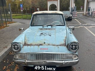 1962 Ford Anglia 123E IV 105E, голубой, 1500000 рублей, вид 3
