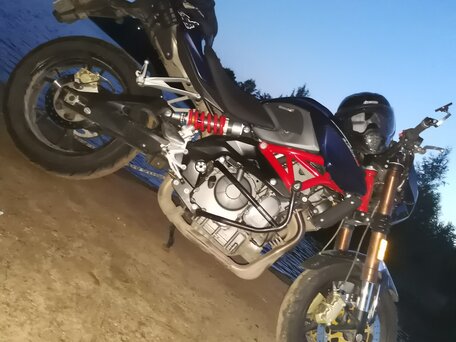 2012 Stels 600 Benelli, синий, 290000 рублей, вид 4