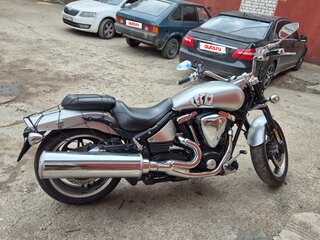2002 Yamaha XV 1700 Warrior, серебристый, 570000 рублей, вид 2