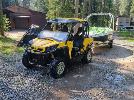 2011 BRP Can-Am Commander 1000, жёлтый, 750000 рублей, вид 2