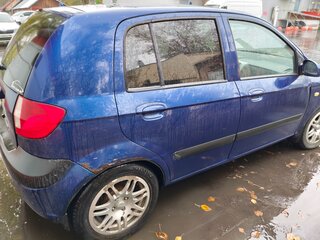 2008 Hyundai Getz I Рестайлинг, синий, 280000 рублей, вид 5