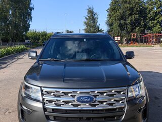 2018 Ford Explorer V Рестайлинг 2, серый, 3540000 рублей, вид 5
