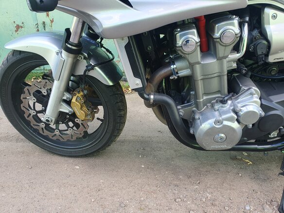 2007 Honda CB 1300, серебристый, 550000 рублей - вид 4