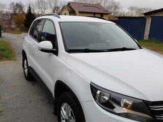 2014 Volkswagen Tiguan I Рестайлинг, белый, 1470000 рублей, вид 1