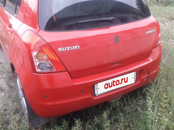 2007 Suzuki Swift AMT III, красный, 400000 рублей - вид 3