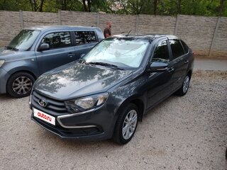 2022 Lada (ВАЗ) Granta I Рестайлинг, серый, 1150000 рублей, вид 4