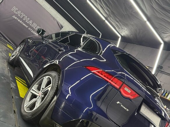 2016 Jaguar F-Pace I, синий, 2900000 рублей - вид 13