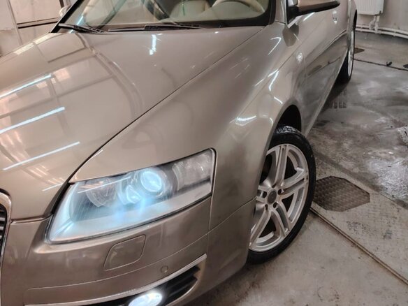 2007 Audi A6 III (C6), бежевый, 1210000 рублей - вид 1