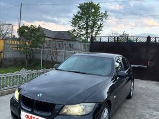 2008 BMW 3 серии 318i V (E90/E91/E92/E93), чёрный, 1150000 рублей, вид 2