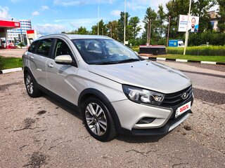 2018 Lada (ВАЗ) Vesta SW Cross I, серый, 650000 рублей, вид 3