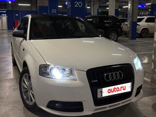 2007 Audi A3 II (8P) Рестайлинг 1, белый, 750000 рублей, вид 1