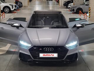 2020 Audi S7 II (4K), серебристый, 8000000 рублей, вид 3