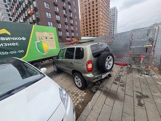 2008 Chevrolet Niva I, зелёный, 349000 рублей, вид 4